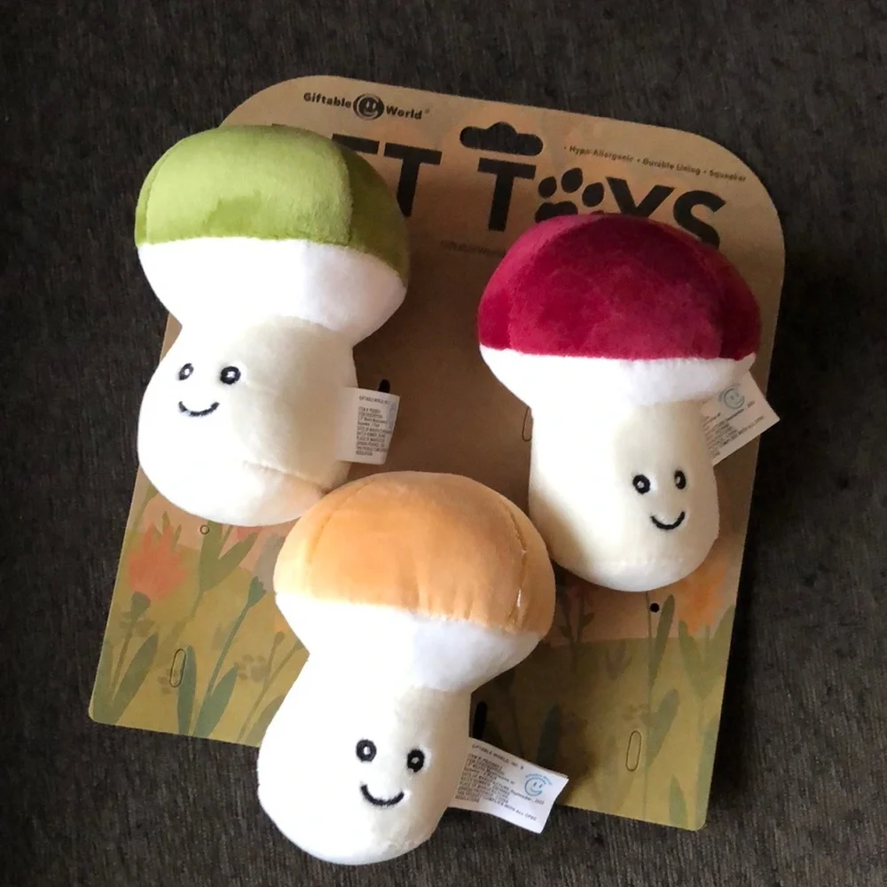 MUSHROOM Dog Pet Toys